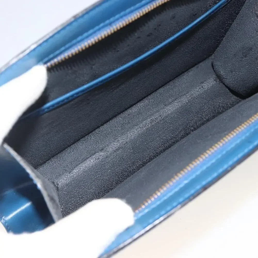 Louis Vuitton Epi Trousse Crete Pouch Blue